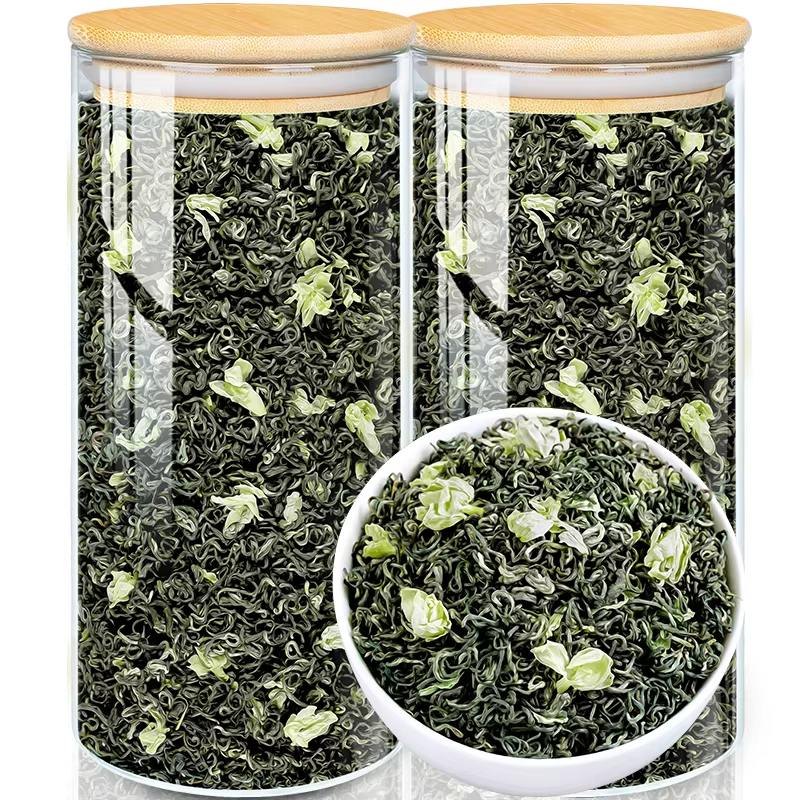 茉莉飘雪特级 250克罐装 嫩芽花茶